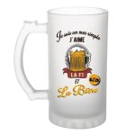 Chope de bire formule 1 et bire verre a bire pinte cadeau humour alcool et loisir pour fans de f1