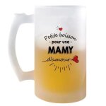 Chope de bi�re petite boisson d'une mamy d'amour id�e tasse cadeau famille f�te des grands - m�res mamie ...
