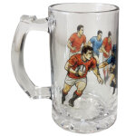 Chope a bi�re rugby ¿ 470 ml ¿ verre a bi�re ¿ cbkr�ation