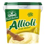 Chovi allioli sauce ail cr�meuse traditionnelle, saveur authentique, id�ale pour tapas, barbecue et cuisine ...