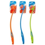 Chuckit! lanceur de balle 26l - vert, orange ou bleu - pour chien