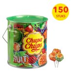 Chupa chups sucettes assorties aux fruits, bonbons lollipops saveurs vari�es, 1800 g