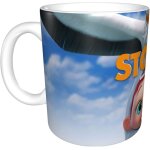 Cigognes baby wolf pack tasse a caf� nouveaut�, bureau, travail