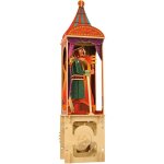 Circus cracheur de feu - automate  monter en bois * - vilac - jeux et jouets