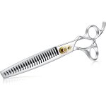 Ciseaux a effiler 8 pouces ciseaux pour chiens - ciseaux pour chiens avec poigne ergonomique, 440c acier ...