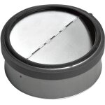 Clapet anti - retour m�tal galvanis� avec pvc diam�tre 150 mm. rk040150 - dhz74000 - lz74000 - 00264765 ...