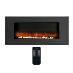 Classic fire cheminée electrique vancouver 105, 5 x 48 x 12 cm - chauffage electrique avec flamme led ... Classic fire cheminée electrique vancouver 105, 5 x 48 x 12 cm - chauffage electrique avec flamme led ...