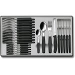 Classic mnagre, 24 pices set de couverts, pour 6 personnes, 6 x couteaux a steak, 6 x fourchet tes ...