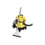 Aspirateur eau et poussière avec fonction shampooing clatronic bss 1309 jaune / noir Aspirateur eau et poussière avec fonction shampooing clatronic bss 1309 jaune / noir