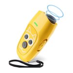 Clicker de dressage de chien anti - aboiement a ultrasons longue port�e rechargeable led 3 en 1 appareil ...