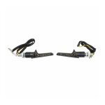 Clignotant universel moto a leds avoc mini kobe fume - noir fume / noir