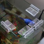Clips en acrylique pour aquarium 6mm, 1 pi�ce, couvercle en verre et supports pour aquarium