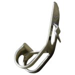 Clips fixation de bulbe four cuisinire (895090304 smeg brandt de dietrich thomson fagor bosch sauter ...