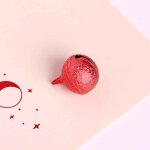 Cloches de nol en mtal pour animaux de compagnie, belle dcoration d'arbre, chien, porte - cls fait ...