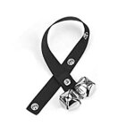 Cloches de porte pour chien, adapt� a l'entra�nement en pot de poign�e de porte, cloches de sortie pour ...