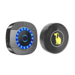 Cloche de porte pour chien, sonnette d'apprentissage de la propret�, etanche, ultra - l�g�re, tactile, ...