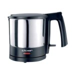 Cloer 4720 - bouilloire - 1 litre - 1800 watt - noir / inox