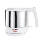 Cloer 4721 bouilloire 1 l 1800 w acier inoxydable, blanc