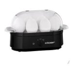 Cloer 6080 cuiseur d'oeufs 6 oeufs 350 w noir