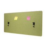 Cloison acoustique de bureau hwc - g75, protection visuelle de bureau tableau d'affichage, double paroi ... Cloison acoustique de bureau hwc - g75, protection visuelle de bureau tableau d'affichage, double paroi ...