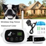 Clture anti - fugue etanche pour chien sans fil systme emetteur