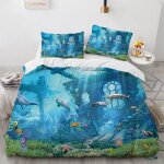 Cm x cm housse couette polyester coton housse de couette x ado garcon avec deux taies d'oreiller xcm ...