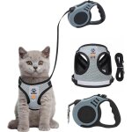 Cmjaagur - bindokun harnais chat laisse pour petit chien harnais chaton collier rglable gilet respirant ...