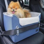 Cmjaagur - siège rehausseur de voiture pour chien de taille moyenne avec 2 laisses de sécurité a clipser, ... Cmjaagur - siège rehausseur de voiture pour chien de taille moyenne avec 2 laisses de sécurité a clipser, ...