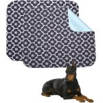 Cmws - lot de 2 tapis lavables pour chien, alse absorbant pour chiot, design a plusieurs couches, rutilisabl ...