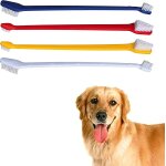 Cmws - 3 x double extrmit pour chien et chat dentaire oral care brosse a dents en bonne sant toilettage ...