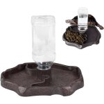 Cmws - distributeur d'eau pour reptile, mangeoire gamelle tortue terrestre, distributeur reptiles 2 en ...