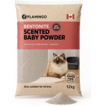 Cmws - flamingo - liti�re chat - 12kg pour 10 semaines - liti�re agglom�rante - parfum talc b�b� - haute ...