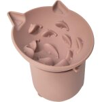 Cmws - gamelles surleves pour chat pour nourriture et eau, alimentation lente, compatible avec les ...