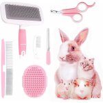 Cmws - kit de toilettage pour petits animaux de compagnie, brosse de toilettage pour animaux de compagnie, ...