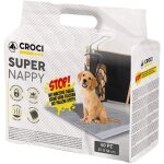 Cmws - super nappy charbons actifs - tapis hyginiques pour chiens 57 x 54 cm - 60 pices, alses pour ...