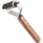 Coat king brosse chien brosse chat, brosse anti poils animaux brosse de toilettage pour chiens de compagnie ...