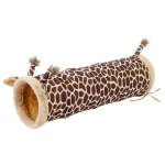 Le cochon d'inde de petit tunnel d'animal familier joue le furet pour les cachettes de tunnels de jeu ...
