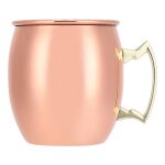 Cocktail poli par miroir de tasses de mule de l'acier inoxydable 550ml Cocktail poli par miroir de tasses de mule de l'acier inoxydable 550ml