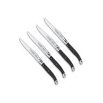 Coffret de 4 couteaux a steak bistro 11, 5 cm - 4, 5  d 3 �illets