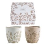 Coffret de 4 tasses  caf escale  sintra