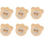 Coffret de 6 bouteilles en bois, ouvre - bouteille rond, cadeau magnétique, elégant et robuste, idéal ... Coffret de 6 bouteilles en bois, ouvre - bouteille rond, cadeau magnétique, elégant et robuste, idéal ...