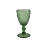 Coffret de 6 verres a pied diamond vert