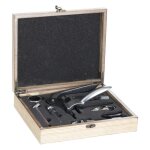 Coffret 9 pi�ces sommelier  marc  27cm naturel