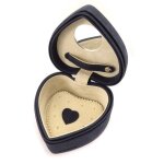 Coffret a bijoux 'love' marine velout�