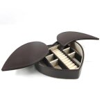 Coffret a bijoux 'love' pm marron