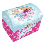 Coffret a bijoux musical frozen rose et bleu