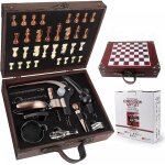 Coffret cadeau vin homme ¿ m�tal et plastique complet