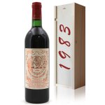 Coffret ch�teau pichon baron 1983 - 75cl aoc pauillac