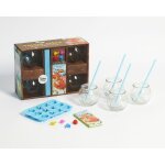 Coffret cocktails fish bowl - avec 4 aquariums a cocktails, 4 pailles, 1 moule a glaçons aux formes originales ... Coffret cocktails fish bowl - avec 4 aquariums a cocktails, 4 pailles, 1 moule a glaçons aux formes originales ...