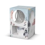 Coffret d�coration de sapin avec bougie  heart and home